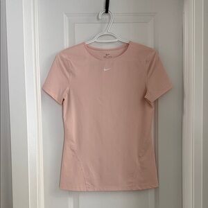 Nike Women's Light Pink Short Sleeve Tee